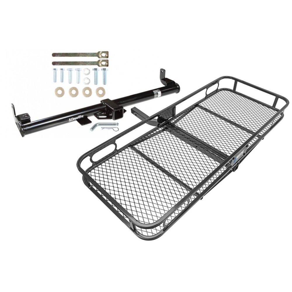 Custom Fit Trailer Hitch w/ Pin & Clip Cargo Hitch Basket Installation Hardware Installation Instructions 75193 63153 63240 Draw-Tite Trailer Tow Hitch 97-06 Jeep Wrangler TJ Basket Cargo Carrier Platform Hitch Pin 97 98 99 00 01 02 03 04 05 06 1997 Trailer Tow Hitch For 97-06 Jeep Wrangler TJ Basket Cargo Carrier Platform w/ Hitch Pin