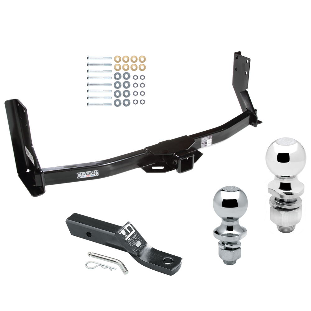 Custom Fit Trailer Hitch 2" Drop Ball-Mount w/ Pin/Clip 1-7/8" and 2" Chrome Ball Installation Hardware Installation Instructions 75210 23 63845 63816 Draw-Tite Trailer Tow Hitch 03-06 Dodge Freightliner Sprinter 3500 Receiver 1-7/8" Trailer Tow Hitch For 03-06 Dodge Freightliner Sprinter 3500 Receiver w/ 1-7/8" and 2" Ball