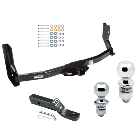 Custom Fit Trailer Hitch 2" Drop Ball-Mount w/ Pin/Clip 1-7/8" and 2" Chrome Ball Installation Hardware Installation Instructions 75210 23 63845 63816 Draw-Tite Trailer Tow Hitch 03-06 Dodge Freightliner Sprinter 3500 Receiver 1-7/8" Trailer Tow Hitch For 03-06 Dodge Freightliner Sprinter 3500 Receiver w/ 1-7/8" and 2" Ball