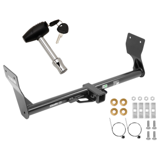 Trailer Tow Hitch For 15-24 Ford Edge SE SEL Titanium w/ Security Lock Pin Key