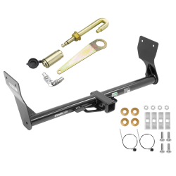 Trailer Tow Hitch For 15-24 Ford Edge SE SEL Titanium 2" Towing Receiver New w/ J-Pin Anti-Rattle Lock