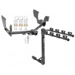 Custom Fit Trailer Hitch 4 Bike Carrier Installation Hardware Installation Instructions 75216 1393100G Draw-Tite Trailer Tow Hitch 4 Bike Rack 15-21 F-150 Raptor tilt away adult or child arms fold down carrier 15 16 17 18 19 20 21 2015 2016 2017 2018 201 Trailer Tow Hitch w/ 4 Bike Rack For 15-21 Ford F-150 Raptor tilt away adult or child arms fold down carrier