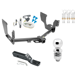 Trailer Tow Hitch For 15-21 Ford F-150 Complete Package w/ Wiring and 2" Ball