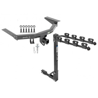 Custom Fit Trailer Hitch 4 Bike Carrier Installation Hardware Installation Instructions 75225 1393100G Draw-Tite Trailer Tow Hitch 4 Bike Rack 16-22 Honda Pilot 14-20 Acura MDX tilt away adult or child arms fold down carrier 14 15 16 17 18 19 20 21 22 20 Trailer Tow Hitch w/ 4 Bike Rack For 16-22 Honda Pilot 14-20 Acura MDX tilt away adult or child arms fold down carrier