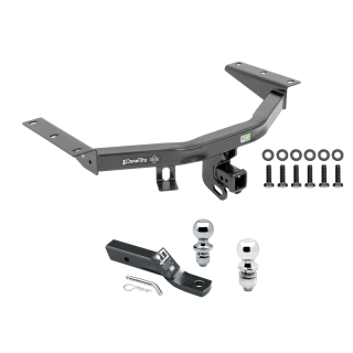 Custom Fit Trailer Hitch 2" Drop Ball-Mount w/ Pin/Clip 1-7/8" and 2" Chrome Ball Installation Hardware Installation Instructions 75225 23 63845 63816 Draw-Tite Trailer Tow Hitch 16-22 Honda Pilot 14-20 Acura MDX Receiver 1-7/8" and 2 Trailer Tow Hitch For 16-22 Honda Pilot 14-20 Acura MDX Receiver w/ 1-7/8" and 2" Ball