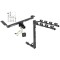 Custom Fit Trailer Hitch 4 Bike Carrier Security J-Pin Rubber Hitch Plug Cover Installation Hardware Installation Instructions 75227 1393100G 63201 7010 Draw-Tite Trailer Tow Hitch 4 Bike Rack 12-19 Land Rover Range Rover Evoque tilt away adult or child Trailer Tow Hitch w/ 4 Bike Rack For 12-19 Land Rover Range Rover Evoque tilt away adult or child arms fold down carrier w/ Lock and Cover