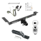 Trailer Tow Hitch For 12-14 Land Rover Range Rover Evoque Excluding Autobiography Complete Package w/ Wiring and 2" Ball