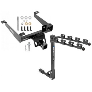 Custom Fit Trailer Hitch 4 Bike Carrier Installation Hardware Installation Instructions 75229 1393100G Draw-Tite Trailer Tow Hitch 4 Bike Rack 14-21 Land Rover Range Rover Sport Except Diesel tilt away adult or child arms fold down carrier 14 15 16 17 18 Trailer Tow Hitch w/ 4 Bike Rack For 14-21 Land Rover Range Rover Sport Except Diesel tilt away adult or child arms fold down carrier