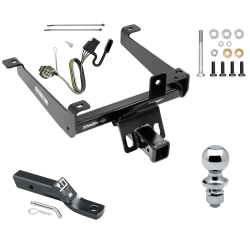 Trailer Tow Hitch For 14-21 Land Rover Range Rover Sport Except Diesel Complete Package w/ Wiring and 1-7/8" Ball