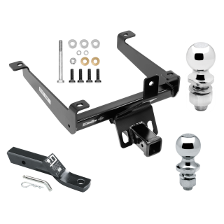 Custom Fit Trailer Hitch 2" Drop Ball-Mount w/ Pin/Clip 1-7/8" and 2" Chrome Ball Installation Hardware Installation Instructions 75229 23 63845 63816 Draw-Tite Trailer Tow Hitch 14-21 Land Rover Range Rover Sport Except Diesel Receiver 1 Trailer Tow Hitch For 14-21 Land Rover Range Rover Sport Except Diesel Receiver w/ 1-7/8" and 2" Ball