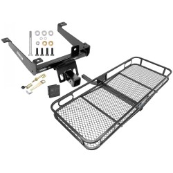 Trailer Tow Hitch For 14-21 Land Rover Range Rover Sport Except Diesel Basket Cargo Carrier Platform Hitch Lock and Cover 