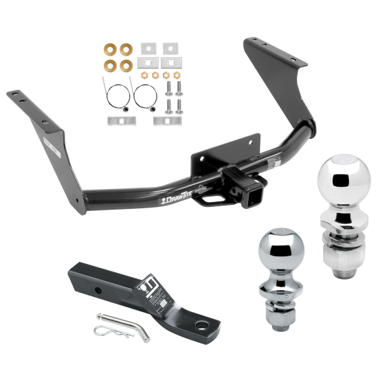 Trailer Tow Hitch For 11-18 RAM 1500 19-23 Classic 11-14 Dodge Ram Receiver w/ 1-7/8" and 2" Ball Trailer Tow Hitch For 11-18 RAM 1500 19-23 Classic 11-14 Dodge Ram Receiver w/ 1-7/8" and 2" Ball