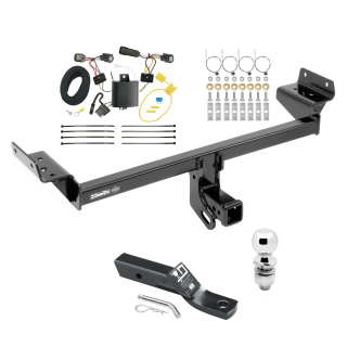 Custom Fit Trailer Hitch Wiring Harness (Plug & Play) 2" Drop Ball-Mount w/ Pin/Clip 2" Chrome Ball Installation Hardware Installation Instructions 75234 118677 23 63845 Draw-Tite Trailer Tow Hitch 15-18 Edge Titanium and Sport Models Only C Trailer Tow Hitch For 15-18 Ford Edge Titanium and Sport Models Only Complete Package w/ Wiring and 2" Ball