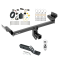 Custom Fit Trailer Hitch Wiring Harness (Plug & Play) 2" Drop Ball-Mount w/ Pin/Clip 2" Chrome Ball Installation Hardware Installation Instructions 75234 118677 23 63845 Draw-Tite Trailer Tow Hitch 15-18 Edge Titanium and Sport Models Only C Trailer Tow Hitch For 15-18 Ford Edge Titanium and Sport Models Only Complete Package w/ Wiring and 2" Ball
