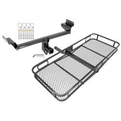 Trailer Tow Hitch For 15-24 Ford Edge 16-18 Lincoln MKX 19-23 Nautilus Basket Cargo Carrier Platform w/ Hitch Pin