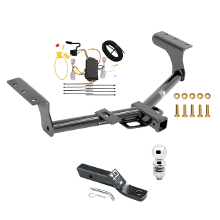 Custom Fit Trailer Hitch Wiring Harness (Plug & Play) 2" Drop Ball-Mount w/ Pin/Clip 2" Chrome Ball Installation Hardware Installation Instructions 75235 118412 23 63845 Draw-Tite Trailer Tow Hitch 06-12 Toyota RAV4 Complete Package Wiring Trailer Tow Hitch For 06-12 Toyota RAV4 Complete Package w/ Wiring and 2" Ball
