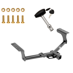 Trailer Tow Hitch For 06-18 Toyota RAV4  w/ Security Lock Pin Key Trailer Tow Hitch For 06-18 Toyota RAV4  w/ Security Lock Pin Key