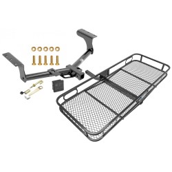 Trailer Tow Hitch For 06-18 Toyota RAV4 Basket Cargo Carrier Platform Hitch Lock and Cover  Trailer Tow Hitch For 06-18 Toyota RAV4 Basket Cargo Carrier Platform Hitch Lock and Cover