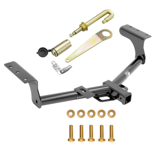 Custom Fit Trailer Hitch Security J-Pin Installation Hardware Installation Instructions 75235 63201 Draw-Tite Trailer Tow Hitch 06-18 Toyota RAV4 Class 3 2" Towing Receiver J-Pin Anti-Rattle Lock 06 07 08 09 10 11 12 13 14 15 16 17 18 2006 2007 2008 Trailer Tow Hitch For 06-18 Toyota RAV4 Class 3 2" Towing Receiver w/ J-Pin Anti-Rattle Lock