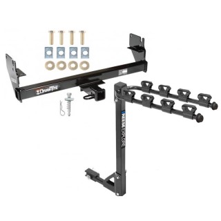 Custom Fit Trailer Hitch 4 Bike Carrier Installation Hardware Installation Instructions 75236 1393100G Draw-Tite Trailer Tow Hitch 4 Bike Rack 05-15 Toyota Tacoma tilt away adult or child arms fold down carrier 05 06 07 08 09 10 11 12 13 14 15 2005 2006 Trailer Tow Hitch w/ 4 Bike Rack For 05-15 Toyota Tacoma tilt away adult or child arms fold down carrier