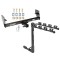 Custom Fit Trailer Hitch 4 Bike Carrier Installation Hardware Installation Instructions 75236 1393100G Draw-Tite Trailer Tow Hitch 4 Bike Rack 05-15 Toyota Tacoma tilt away adult or child arms fold down carrier 05 06 07 08 09 10 11 12 13 14 15 2005 2006 Trailer Tow Hitch w/ 4 Bike Rack For 05-15 Toyota Tacoma tilt away adult or child arms fold down carrier