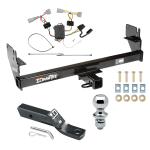 Custom Fit Trailer Hitch Wiring Harness (Plug & Play) 2" Drop Ball-Mount w/ Pin/Clip 1-7/8" Chrome Ball Installation Hardware Installation Instructions 75236 118496 23 63816 Draw-Tite Trailer Tow Hitch 05-15 Toyota Tacoma Except X-Runner Co Trailer Tow Hitch For 05-15 Toyota Tacoma Except X-Runner Complete Package w/ Wiring and 1-7/8" Ball