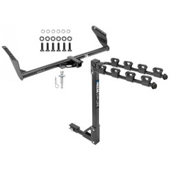 Trailer Tow Hitch w/ 4 Bike Rack For 04-20 Toyota Sienna tilt away adult or child arms fold down carrier Trailer Tow Hitch w/ 4 Bike Rack For 04-20 Toyota Sienna tilt away adult or child arms fold down carrier