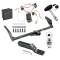 Custom Fit Trailer Hitch Wiring Harness (Plug & Play) 2" Drop Ball-Mount w/ Pin/Clip 2" Chrome Ball Security Lock Pin Rubber Hitch Plug Cover Installation Hardware Installation Instructions 75237 118304 23 63845 580407 7010 Draw-Tite Trailer Trailer Tow Hitch For 04-10 Toyota Sienna Deluxe Package Wiring 2" Ball and Lock