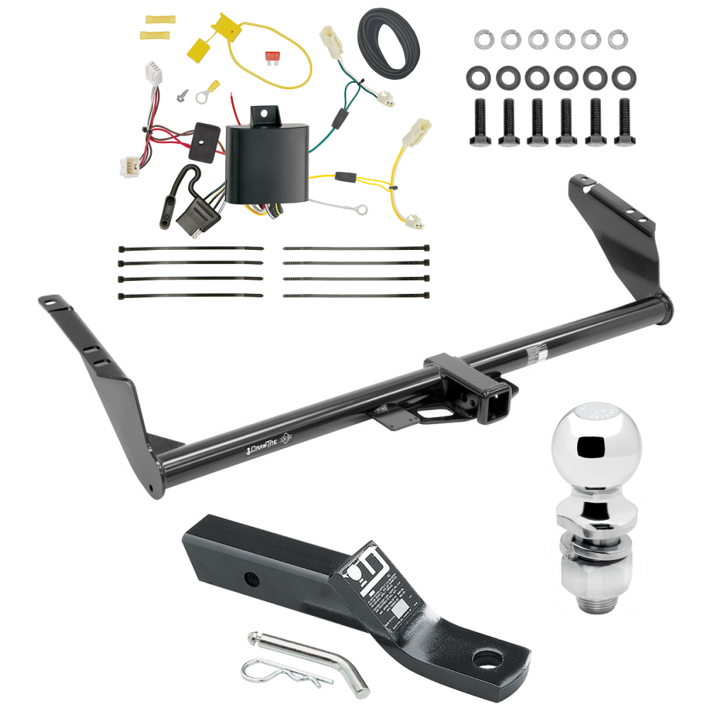 Custom Fit Trailer Hitch Wiring Harness (Plug & Play) 2" Drop Ball-Mount w/ Pin/Clip 2" Chrome Ball Installation Hardware Installation Instructions 75237 118498 23 63845 Draw-Tite Trailer Tow Hitch 11-14 Toyota Sienna (15-20 SE ONLY) Wiring Trailer Tow Hitch For 11-14 Toyota Sienna (15-20 SE ONLY) w/ Wiring and 2" Ball