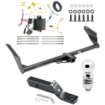 Custom Fit Trailer Hitch Wiring Harness (Plug & Play) 2" Drop Ball-Mount w/ Pin/Clip 2" Chrome Ball Installation Hardware Installation Instructions 75237 118498 23 63845 Draw-Tite Trailer Tow Hitch 11-14 Toyota Sienna (15-20 SE ONLY) Wiring Trailer Tow Hitch For 11-14 Toyota Sienna (15-20 SE ONLY) w/ Wiring and 2" Ball