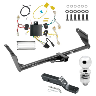 Custom Fit Trailer Hitch Wiring Harness (Plug & Play) 2" Drop Ball-Mount w/ Pin/Clip 2" Chrome Ball Installation Hardware Installation Instructions 75237 118648 23 63845 Draw-Tite Trailer Tow Hitch 15-20 Toyota Sienna Except SE Complete Pac Trailer Tow Hitch For 15-20 Toyota Sienna Except SE Complete Package w/ Wiring and 2" Ball