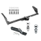 Custom Fit Trailer Hitch 2" Drop Ball-Mount w/ Pin/Clip 1-7/8" and 2" Chrome Ball Installation Hardware Installation Instructions 75237 23 63845 63816 Draw-Tite Trailer Tow Hitch 04-20 Toyota Sienna Receiver 1-7/8" and 2" Ball 04 Trailer Tow Hitch For 04-20 Toyota Sienna Receiver w/ 1-7/8" and 2" Ball