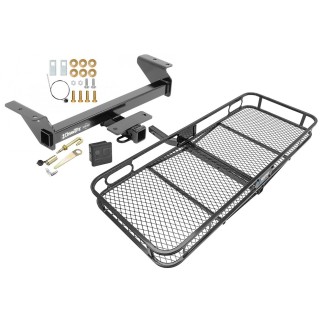 Trailer Tow Hitch For 16-23 Toyota Tacoma Basket Cargo Carrier Platform Hitch Lock and Cover