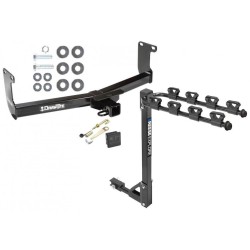 Trailer Tow Hitch w/ 4 Bike Rack For 05-11 Dodge Dakota Mitsubishi Raider RAM Dakota tilt away adult or child arms fold down carrier w/ Lock and Cover Trailer Tow Hitch w/ 4 Bike Rack For 05-11 Dodge Dakota Mitsubishi Raider RAM Dakota tilt away adult or child arms fold down carrier w/ Lock and Cover