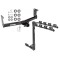 Custom Fit Trailer Hitch 4 Bike Carrier Installation Hardware Installation Instructions 75251 1393100G Draw-Tite Trailer Tow Hitch 4 Bike Rack 05-11 Dodge Dakota Mitsubishi Raider RAM Dakota tilt away adult or child arms fold down carrier 05 06 07 08 09 Trailer Tow Hitch w/ 4 Bike Rack For 05-11 Dodge Dakota Mitsubishi Raider RAM Dakota tilt away adult or child arms fold down carrier