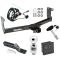 Custom Fit Trailer Hitch Wiring Harness (Plug & Play) 2" Drop Ball-Mount w/ Pin/Clip 2" Chrome Ball Security Lock Pin Rubber Hitch Plug Cover Installation Hardware Installation Instructions 75251 118323 23 63845 580407 7010 Draw-Tite Traile Trailer Tow Hitch For 05-11 Dodge Dakota RAM Mitsubishi Raider Deluxe Package Wiring 2" Ball and Lock