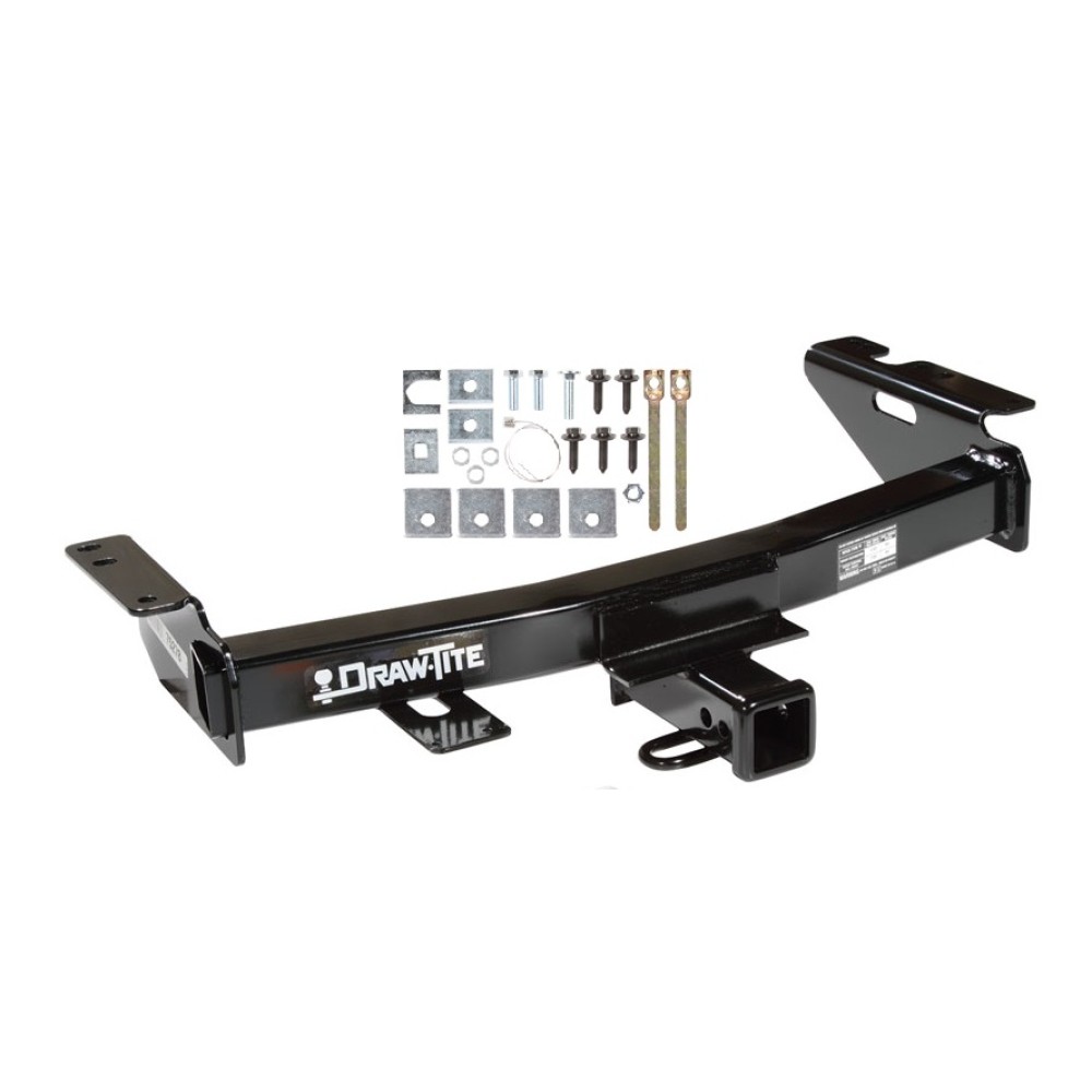 Trailer Tow Hitch For 97-09 Terraza Uplander Venture Montana Platform Style 2 Bike Rack w/ Anti Rattle Hitch Lock