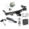 Trailer Tow Hitch For 97-05 Chevy Venture Oldsmobile Silhouette Pontiac Trans Sport Montana Deluxe Package Wiring 2" Ball and Lock