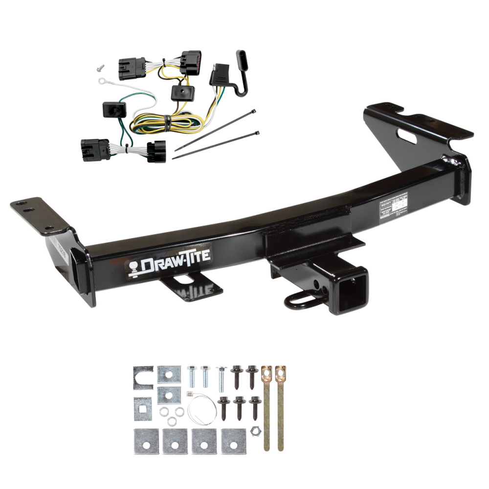 Trailer Tow Hitch For 05-09 Chevy Uplander Pontiac Montana ... buick terraza trailer wiring harness 