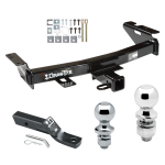 Trailer Tow Hitch For 97-09 Chevy Venture Uplander Oldsmobile Silhouette Pontiac Montana Buick Terraza Receiver w/ 1-7/8" and 2" Ball Trailer Tow Hitch For 97-09 Chevy Venture Uplander Oldsmobile Silhouette Pontiac Montana Buick Terraza Receiver w/ 1-7/8" and 2" Ball