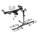 Custom Fit Trailer Hitch 2 Bike Carrier Rail Rack Anti Rattle Device w/ 2 Keys Installation Hardware Installation Instructions 75278 63134 63100 Draw-Tite Trailer Tow Hitch 97-09 Terraza Uplander Venture Montana Platform Style 2 Bike Rack Anti Rattle Hit Trailer Tow Hitch For 97-09 Terraza Uplander Venture Montana Platform Style 2 Bike Rack w/ Anti Rattle Hitch Lock