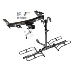 Trailer Tow Hitch For 97-09 Terraza Uplander Venture Montana Platform Style 2 Bike Rack w/ Anti Rattle Hitch Lock Trailer Tow Hitch For 97-09 Terraza Uplander Venture Montana Platform Style 2 Bike Rack w/ Anti Rattle Hitch Lock
