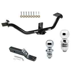 Trailer Tow Hitch For 06-14 Honda Ridgeline Receiver w/ 1-7/8" and 2" Ball