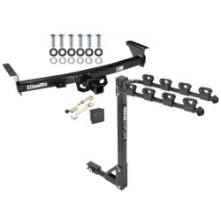 Trailer Tow Hitch w/ 4 Bike Rack For 05-24 Nissan Frontier Suzuki Equator tilt away adult or child arms fold down carrier w/ Lock and Cover Trailer Tow Hitch w/ 4 Bike Rack For 05-24 Nissan Frontier Suzuki Equator tilt away adult or child arms fold down carrier w/ Lock and Cover
