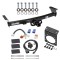 Trailer Tow Hitch w/ 7-Way RV Wiring For 05-24 Nissan Frontier 09-12 Suzuki Equator Harness Kit Mounting Bracket 2" Tow Receiver Class 3 Trailer Tow Hitch w/ 7-Way RV Wiring For 05-24 Nissan Frontier 09-12 Suzuki Equator Harness Kit Mounting Bracket 2" Tow Receiver Class 3
