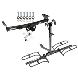 Trailer Tow Hitch For 05-24 Nissan Frontier Suzuki Equator Platform Style 2 Bike Rack w/ Anti Rattle Hitch Lock Trailer Tow Hitch For 05-24 Nissan Frontier Suzuki Equator Platform Style 2 Bike Rack w/ Anti Rattle Hitch Lock