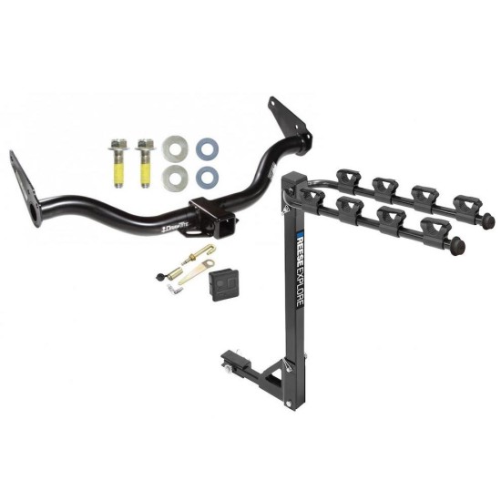 Custom Fit Trailer Hitch 4 Bike Carrier Security J-Pin Rubber Hitch Plug Cover Installation Hardware Installation Instructions 75291 1393100G 63201 7010 Draw-Tite Trailer Tow Hitch 4 Bike Rack 05-15 Nissan Xterra tilt away adult or child arms fold down c Trailer Tow Hitch w/ 4 Bike Rack For 05-15 Nissan Xterra tilt away adult or child arms fold down carrier w/ Lock and Coverc