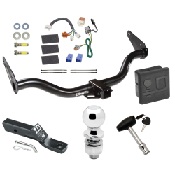 Trailer Tow Hitch For 05-15 Nissan Xterra Deluxe Package Wiring 2" Ball and Lock