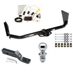 Trailer Tow Hitch For 04-06 Dodge Durango Complete Package w/ Wiring and 1-7/8" Ball Trailer Tow Hitch For 04-06 Dodge Durango Complete Package w/ Wiring and 1-7/8" Ball