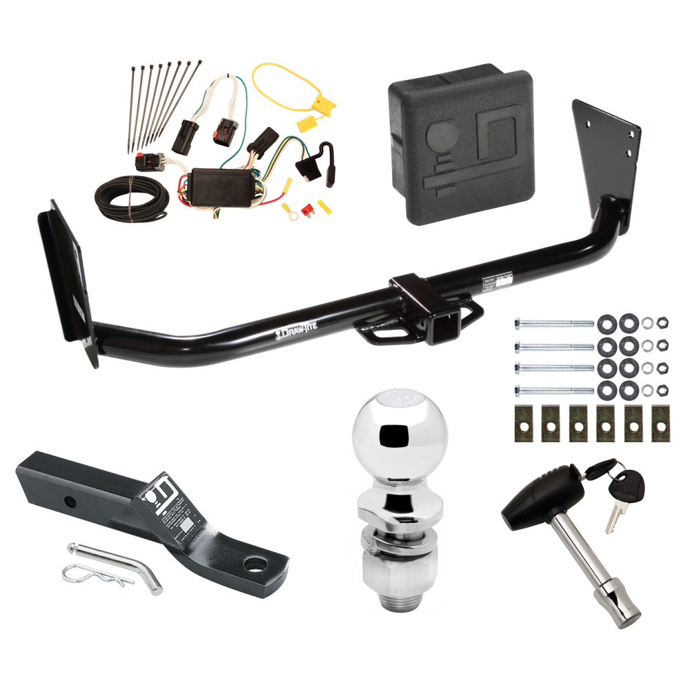 Trailer Tow Hitch For 04-06 Dodge Durango Deluxe Package ... dodge factory tow package wiring 